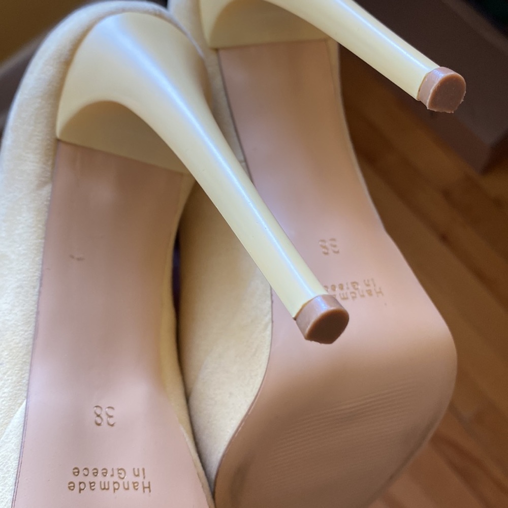 Handmade designer Moyo platform pumps never worn - Picture 14 of 14